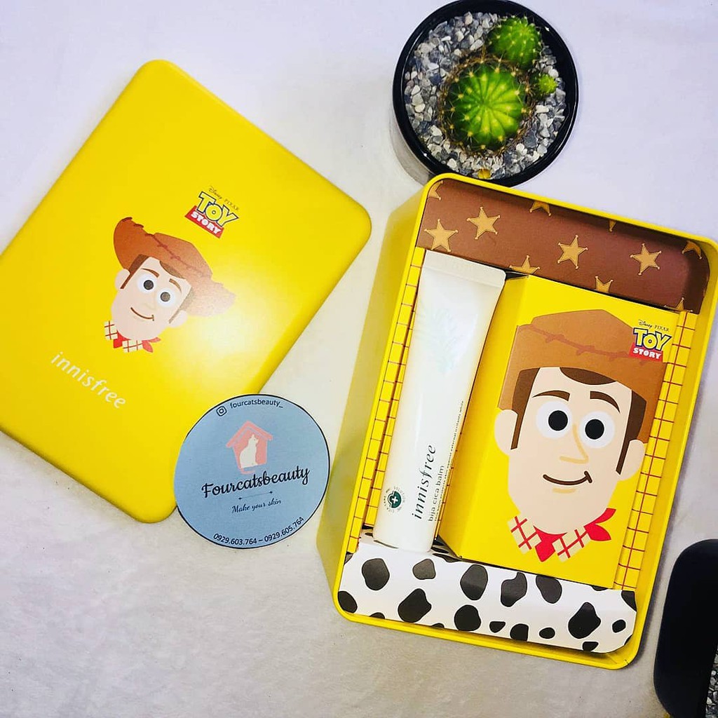 (HOT 2019) Phiên bản giới hạn Gel giảm mụn Innisfree Bija Cica Balm TOY