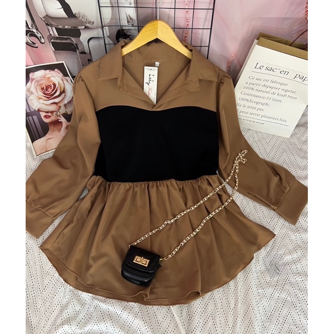 Áo sơ mi tay dài bigsize 68kg-95kg