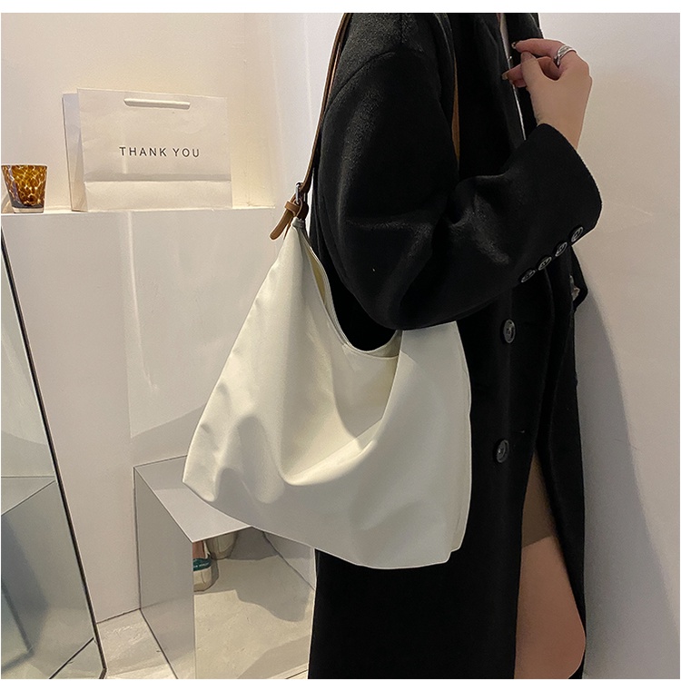 Túi Đeo Vai Túi Vải Túi Tote Túi Vải Hàn Quốc Thanh Lịch Túi Đi Học Nấm Lùn Clothes