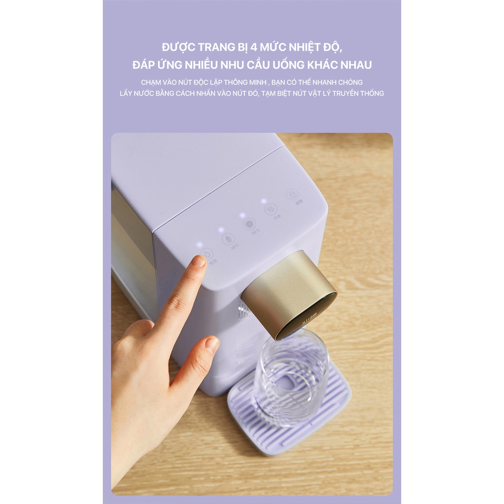 Máy Nước Nóng Để Bàn Xiaomi Scishare S2303 3L nước nóng trong 3s cảm ứng thông minh Chính Hãng
