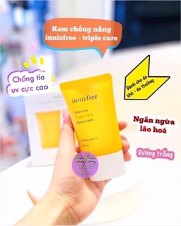 [Chính Hãng] Kem Chống Nắng Innisfree 50ml