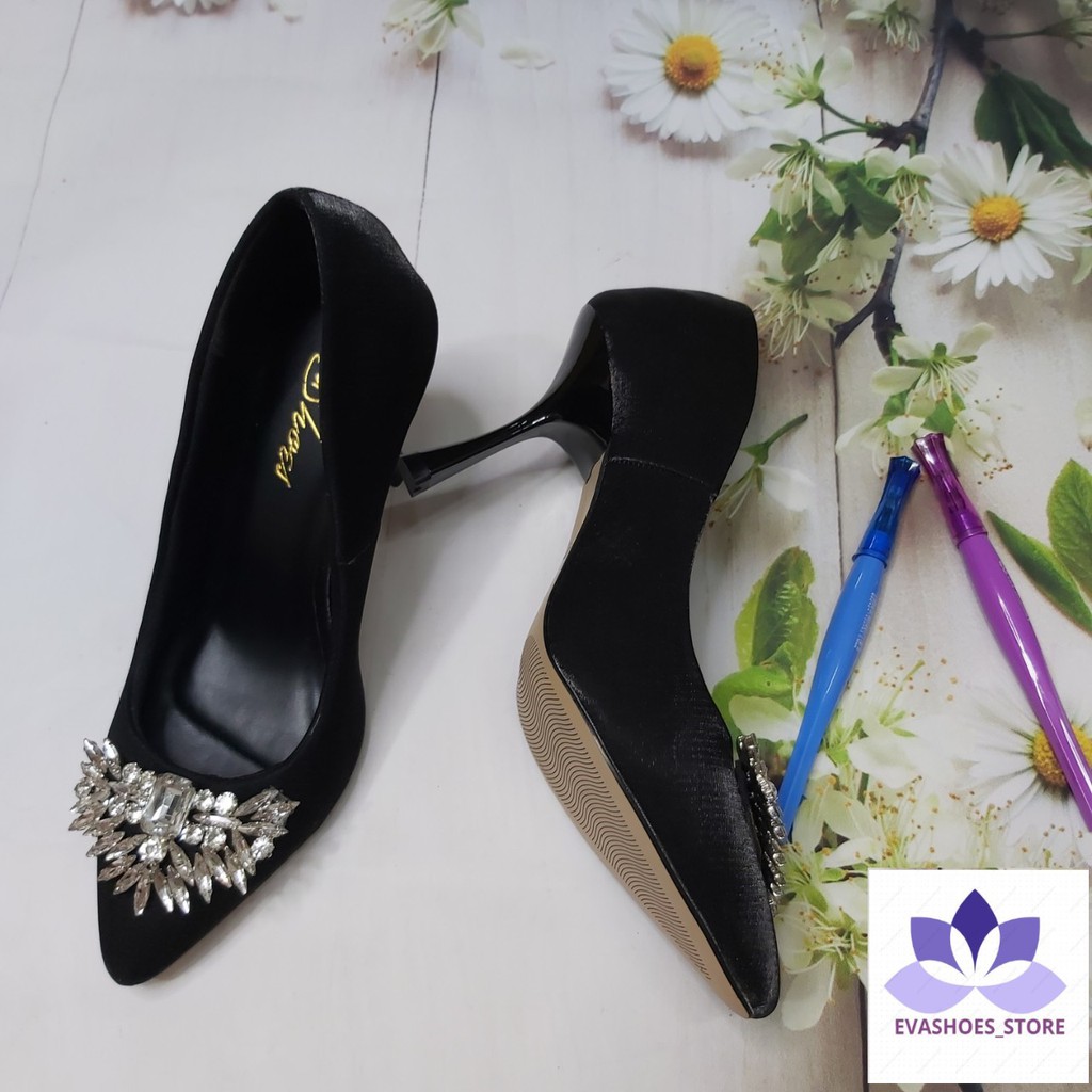 Giày công sở nữ Cao đép sang đẹp chính hãng Evashoes Eva8287