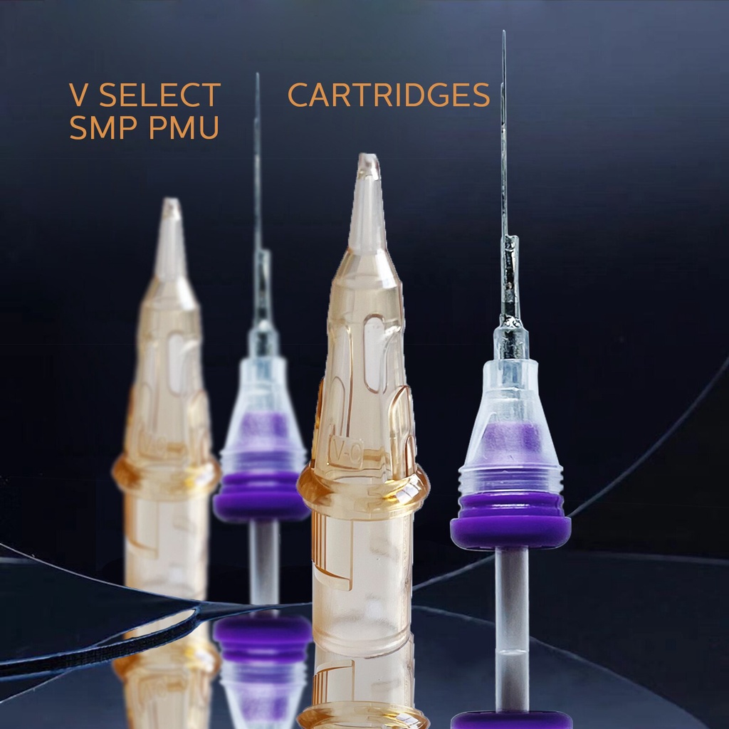 Kim xăm thẩm mỹ EZ V SELECT kim tím phun xăm các size 1RL