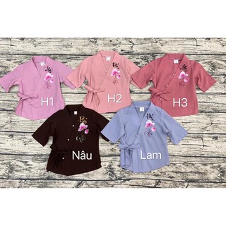 [ 7-40KG ] BÀ LAI NHẬT BÉ GÁI - SET PHẬT TỬ ĐI LỄ CHÙA - ĐỒ LAM ĐI CHÙA