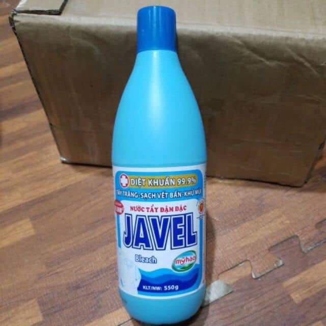 Nước tẩy quần áo Javel 550g