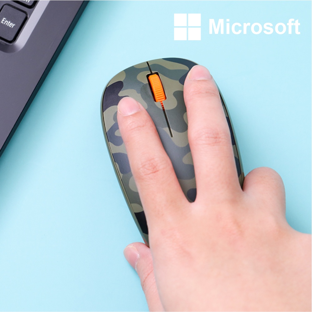 Chuột Không Dây Bluetooth Microsoft Camo - Hàng Chính Hãng