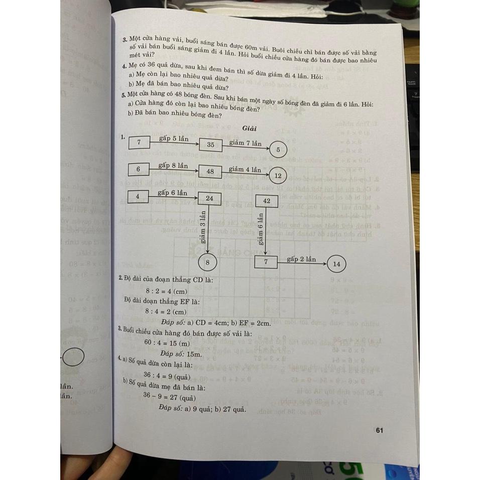 Sách - 500 bài toán cơ bản và nâng cao lớp 3