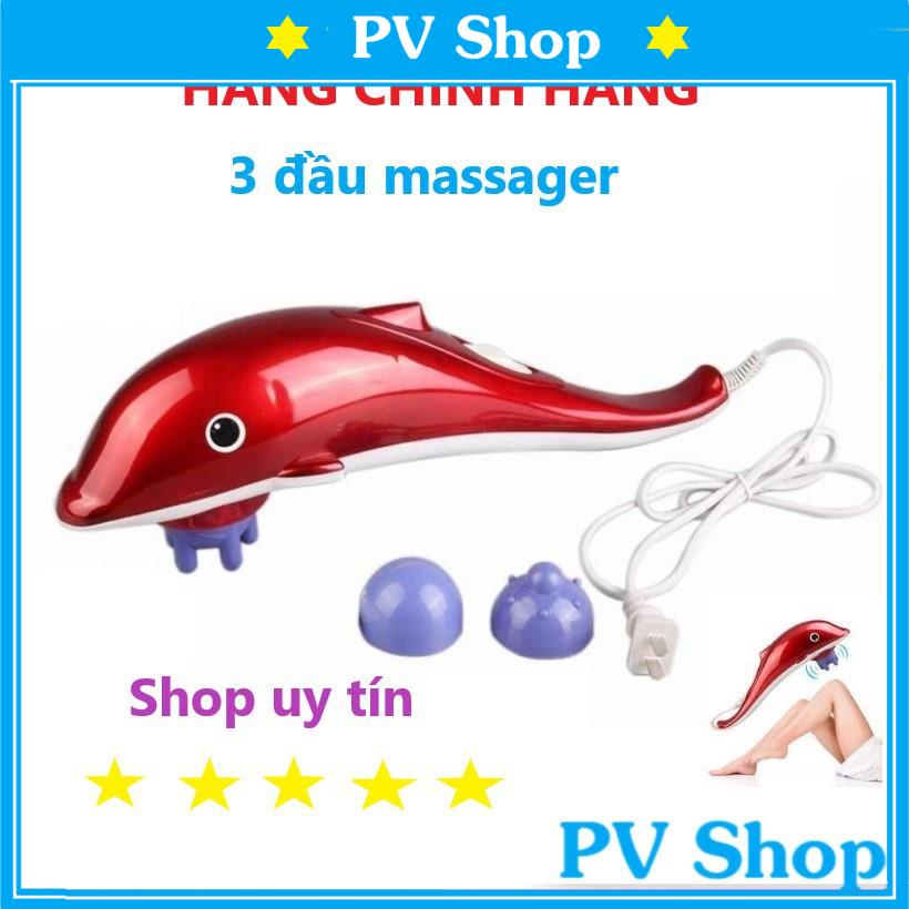 Máy Đấm Lưng Massager Cầm Tay Cá Heo - Hàng Chính hãng DQ-003