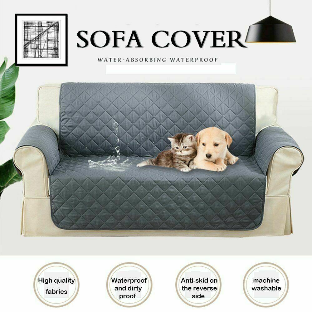 Áo Bọc Ghế Sofa Chống Thấm Nước Nhiều Màu Sắc Cho Thú Cưng