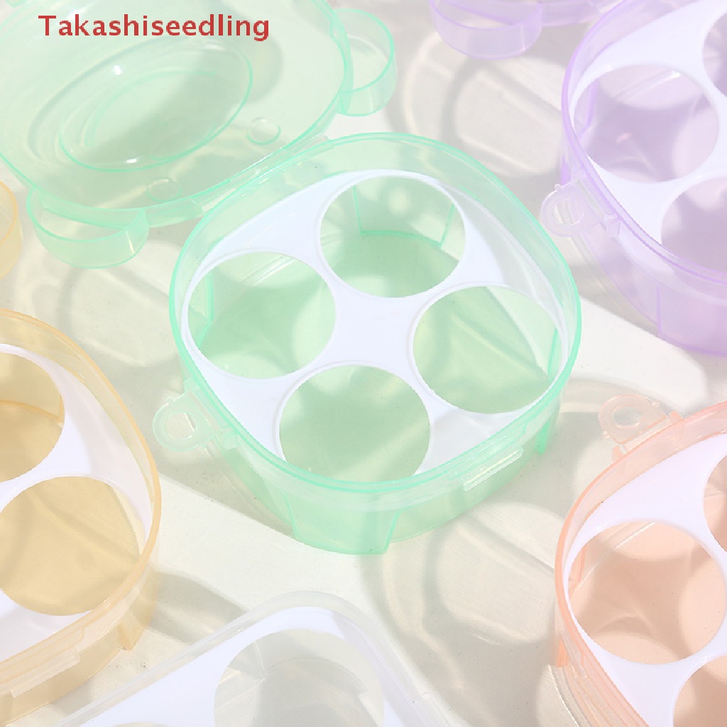 Hộp 4 Ngăn Đựng Mút Trang Điểm Tiện Dụng