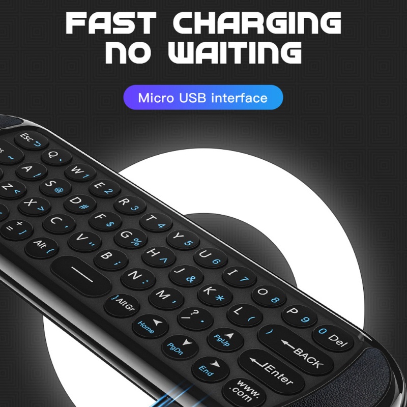Bộ ĐiềU KhiểN ChuộT Bay Mini 2.4G VớI BàN PhíM Cho PC Và Android TV