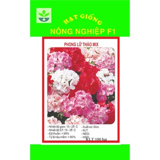 gói 100 hạt giống phong lữ thảo mix