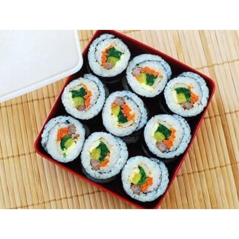 Rong Biển Cuộn Cơm Kimbap 10 Lá Hàn Quốc Gói 24g-Bản To,Cỡ Đại Mềm Dai Chuẩn Vị-Lá Kim Cuộn Cơm,Cuốn Gimbap,Sushi