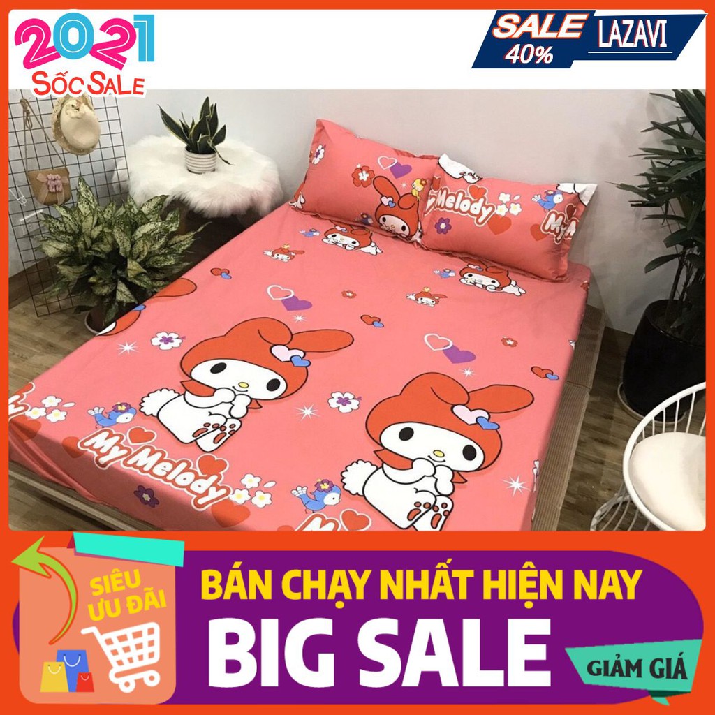 Sale ga chống thấm giường 1m4 cotton hoa văn chát chọn mẫu