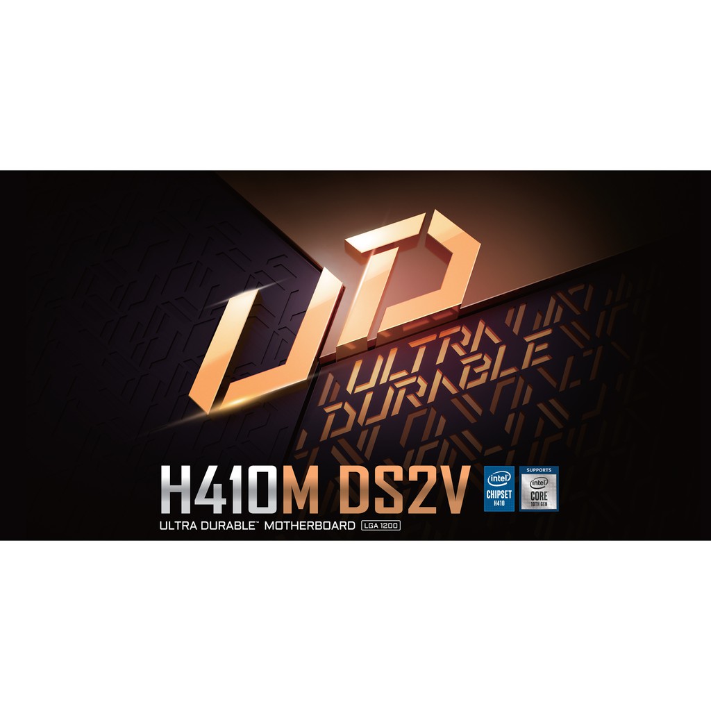 Bo Mạch Chủ Gigabyte H410M-DS2V - New - Chính Hãng - BH 36 Tháng