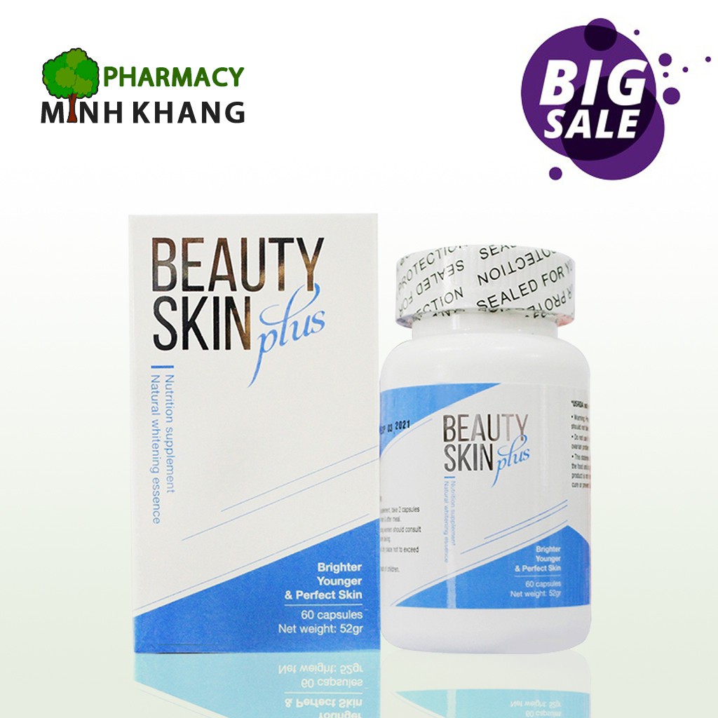 Thực phẩm bảo vệ sức khỏe Beauty Skin Plus [CHÍNH HÃNG] [HÀNG CHUẨN]