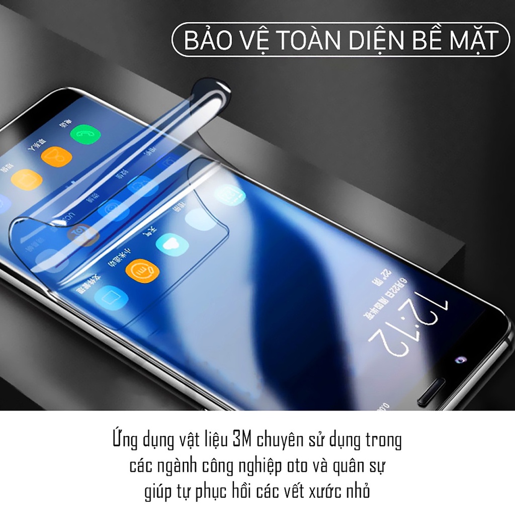 Miếng dán màn hình PPF Samsung S8/S9/S10/Note10/note20  siêu mỏng 0.15mm, chống xước màn hình, cảm ứng siêu nhạy