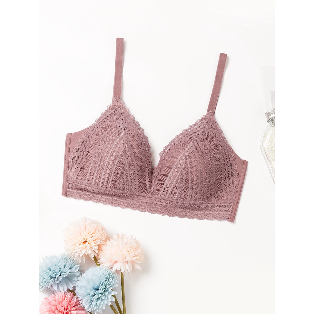 Áo ngực Wireless Vera phối Ren - V0444