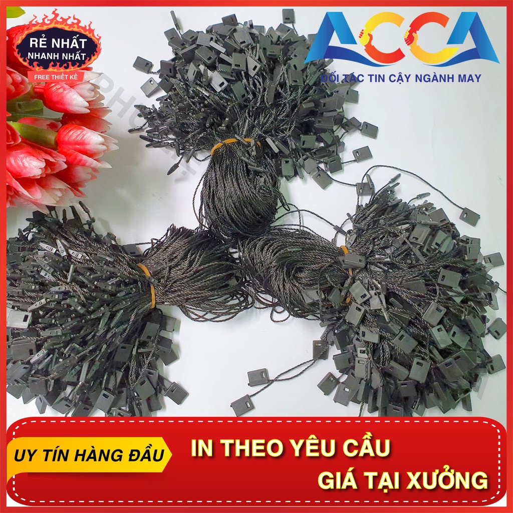 [ GIÁ SỐC ]_1000 CÁI DÂY DÙ TREO TAG MÁC QUẦN ÁO BỀN, ĐẸP DỄ SỬ DỤNG_XƯỞNG IN NHÃN MÁC QUẦN ÁO THEO YÊU CẦU