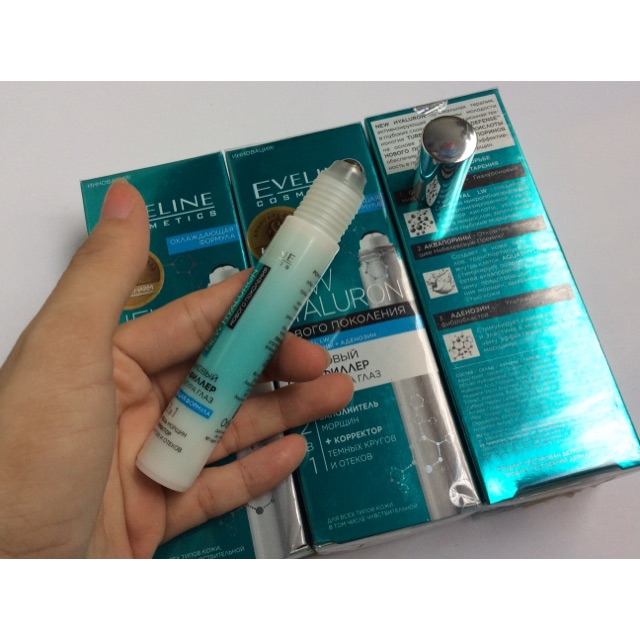 Thanh lăn trẻ hoá mắt Eveline Biohyaluron 4D | BigBuy360 - bigbuy360.vn