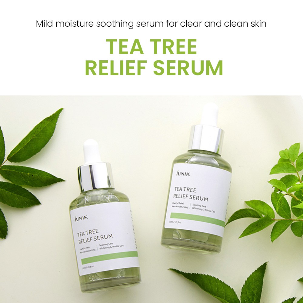 Serum Chiết Xuất Từ Tràm Trà Chăm Sóc Da Mượt Và Làm Sáng Da 50ml