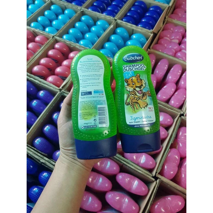 Sữa tắm gội cho bé Bubchen đủ hương 230ml Hàng Đức