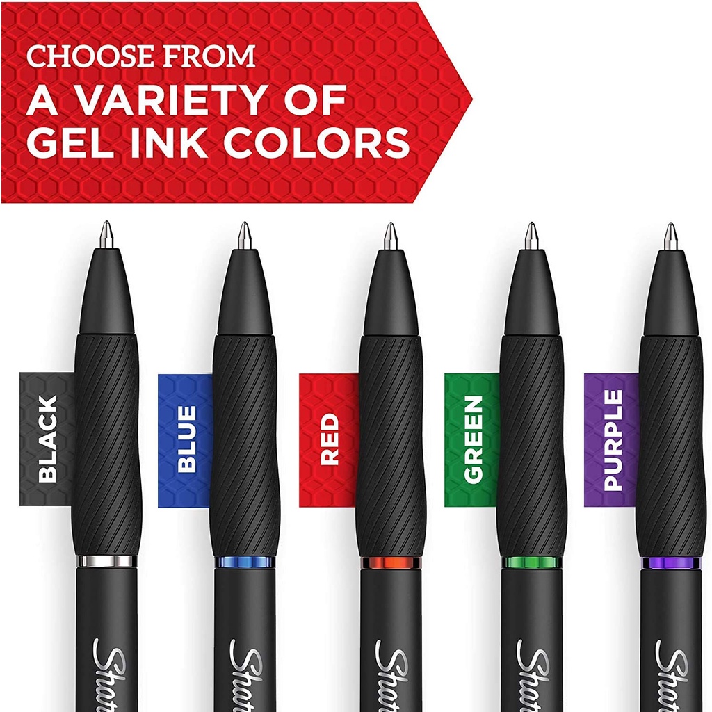 Bút bi nước viết Gel nét siêu đẹp Sharpie S-Gel, Gel Pens, Cỡ ngòi 0.7mm, 1 cây màu xanh dương