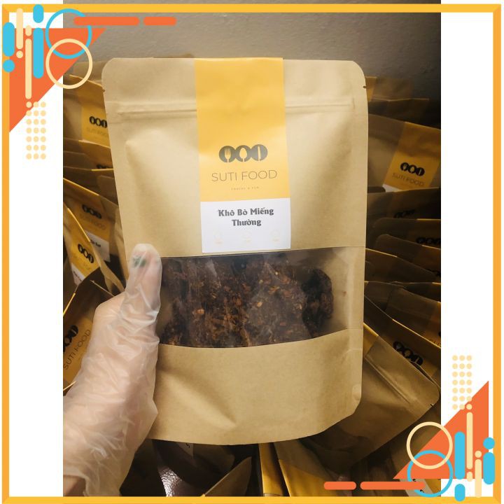 [250G] Khô bò miếng - Thơm Ngon Chuẩn Vị - Chứng Nhận ATVSTP | BigBuy360 - bigbuy360.vn