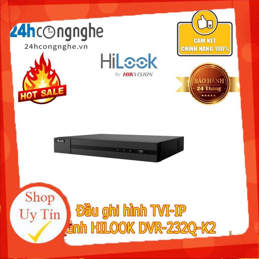 [Mã 154ELSALE2 giảm 7% đơn 300K] Đầu ghi hình TVI-IP 32 kênh HILOOK DVR-232Q-K2