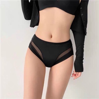 Quần lót gen cotton trơn ren lưới mềm mại,thoáng mát không đường viền không hằn, Quần gen định hình tạo dáng eo thon.