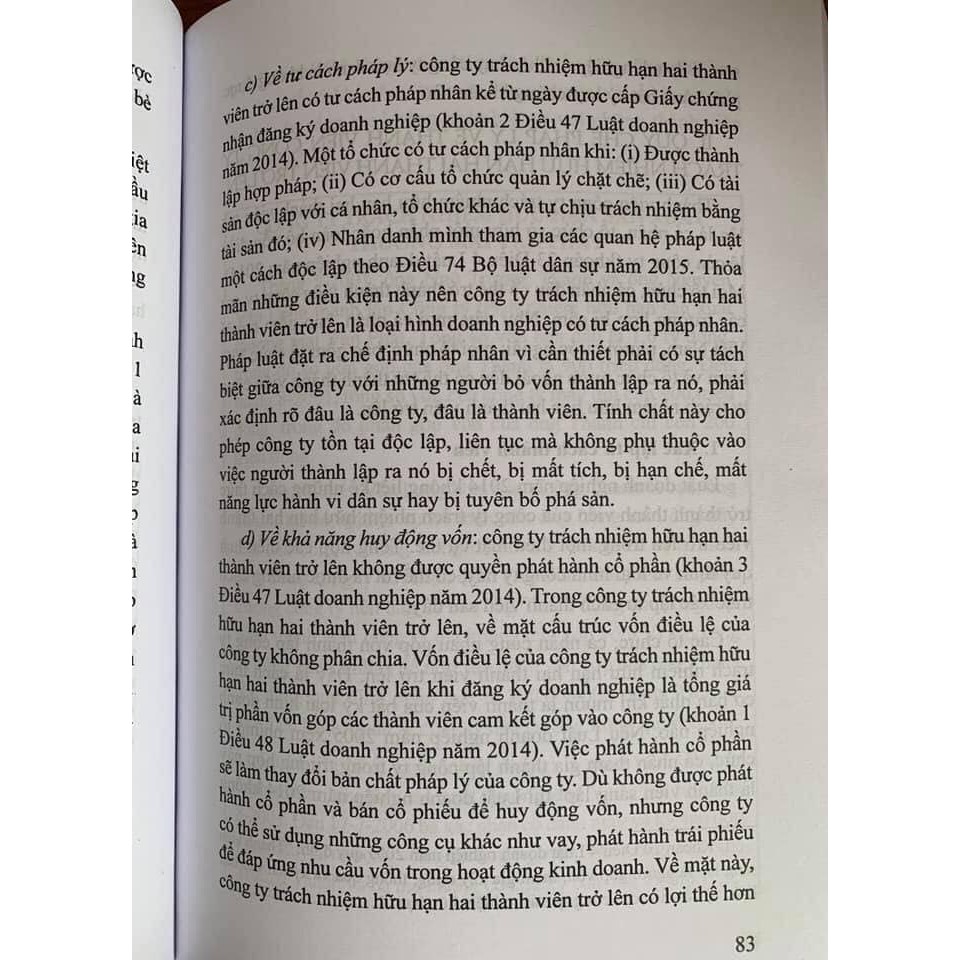 Sách - Luật doanh nghiệp, tình huống- dẫn giải- bình luận
