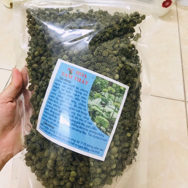 NỤ TAM THẤT KHÔ TÚI 0,5kg loại 1 hàng Việt Nam