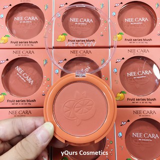 [Auth Thái] Phấn Má Hồng Lì Không Nhũ Nee Cara Tông Cam Đất Trái Cây N314 - Phấn Má Hồng Nee Cara Tông Tây Fruit Series