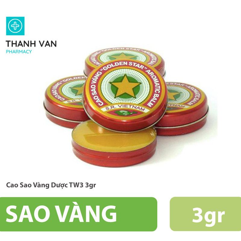 Cao Sao Vàng  Dược TW3 3gr