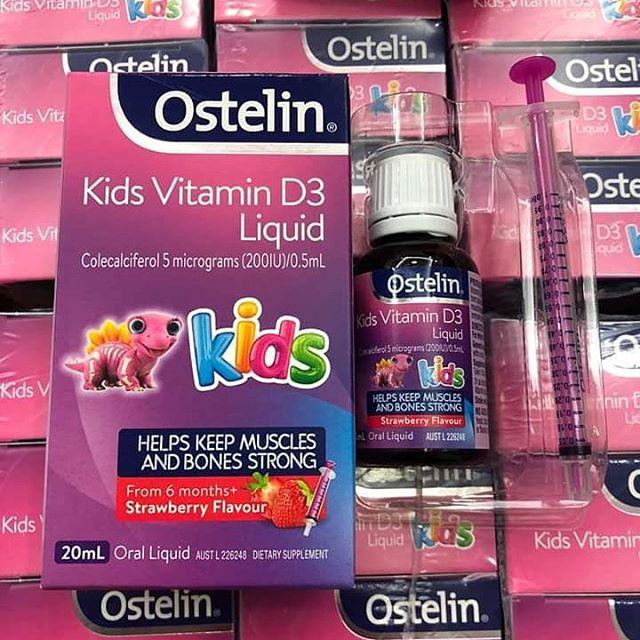 Ostelin Vitamin D Liquid Kids Dạng Nước Của Úc 20ml