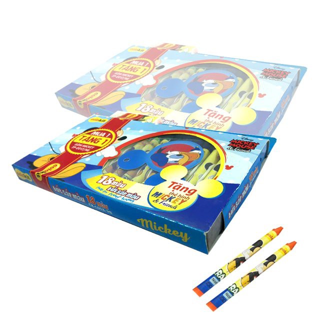 Bút Sáp Màu Thiên Long Colokit Disney Mickey CR-C028/MI - 18 màu