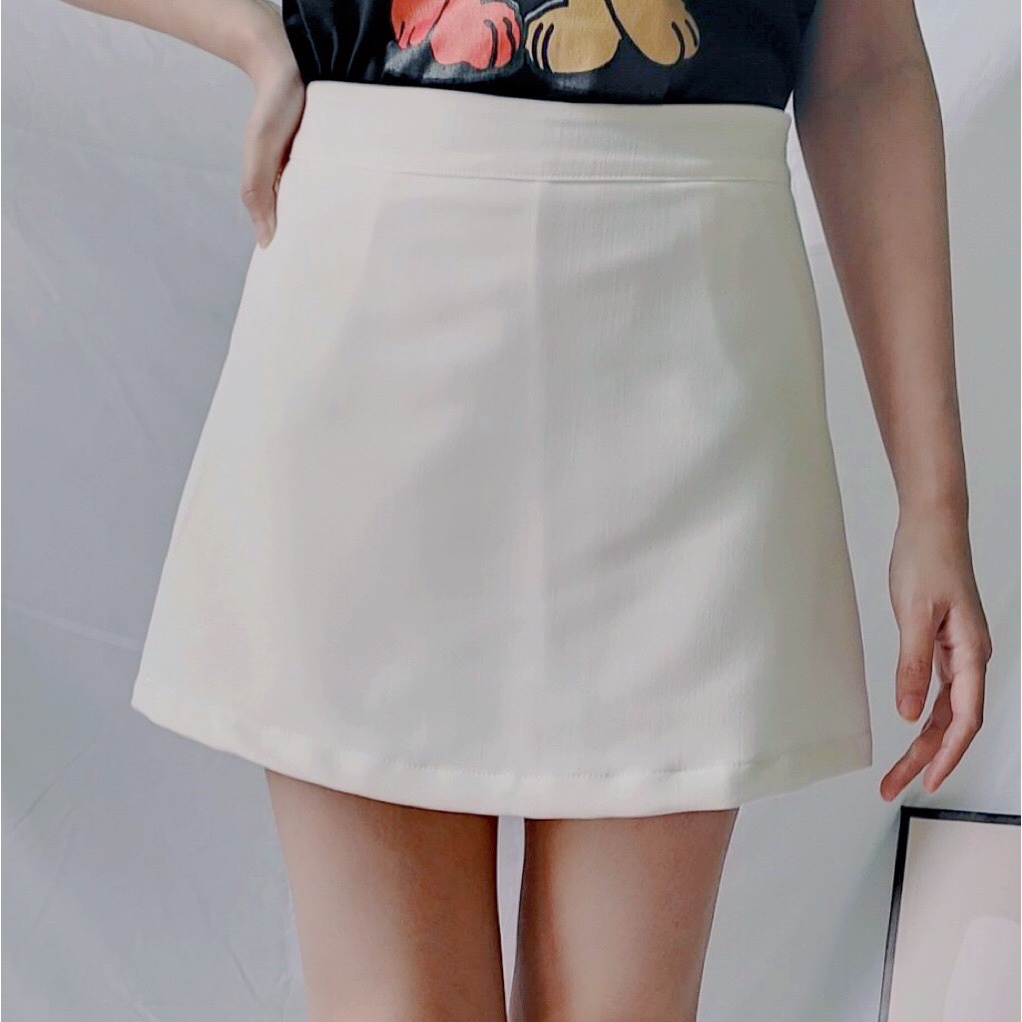 Quần giả váy chữ A Quần đùi sooc giả váy tuyết mưa mùa hè bùa yêu cho đôi chân dài phong cách Alala