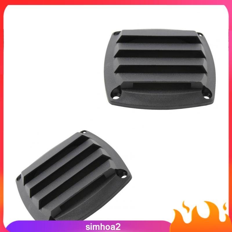 Set 2 Lỗ Thông Khí Bằng Nhựa 3 Inch Màu Đen Chuyên Dụng Cho Tàu Thuyền | BigBuy360 - bigbuy360.vn