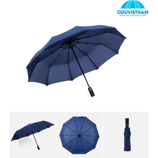 🌂 Ô Tự Động Gấp Gọn Đóng Mở 2 Chiều [ Hàng 10 Nan ]