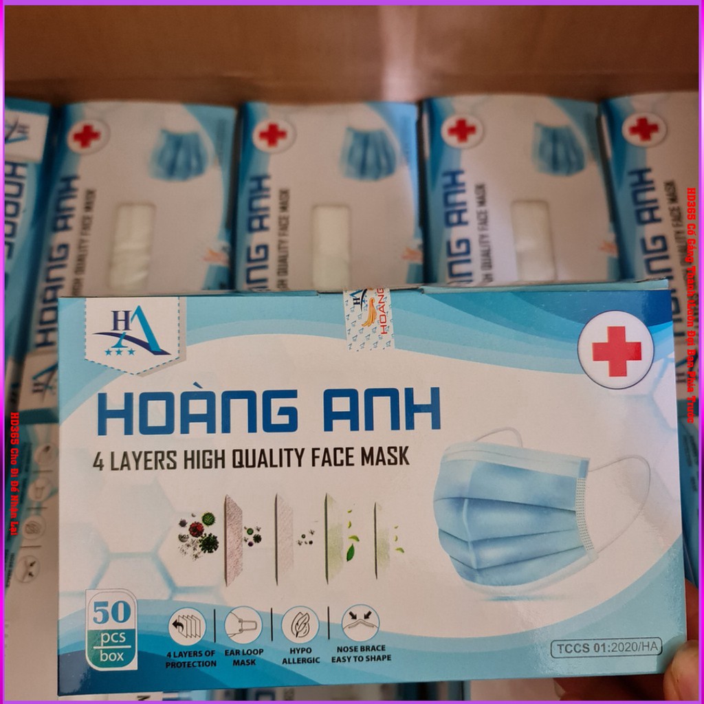 Khẩu Trang 3D MASK Cao Cấp Quai Đeo Co Dãn 100% không Đau Tai - ComBo Hộp 50 Chiếc HD365 | BigBuy360 - bigbuy360.vn