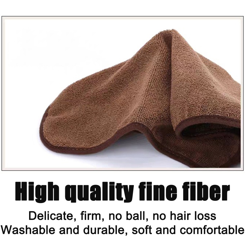 QQ Khăn Tắm Sợi Nhỏ Dày Dặn Không Dính Thấm Hút Nước Kèm Kẹp Tiện Dụng