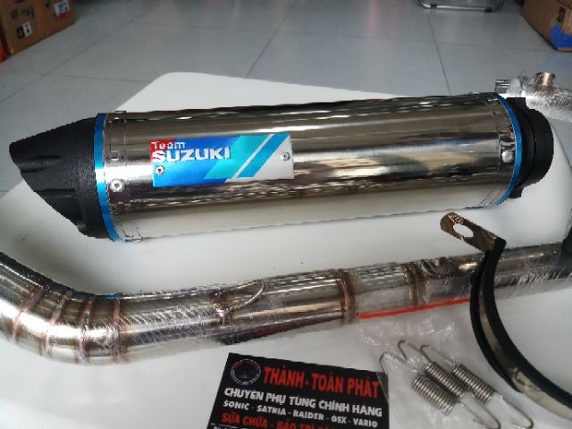 Full set pô Suzuki Team cho Satria Fi,Raider Fi.