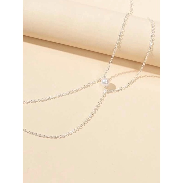 Nịt eo đai eo xích eo chuỗi cơ thể bodychain dây xoăn hạt cườm