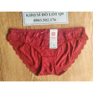 combo 5 Quần lót nữ coton phối ren