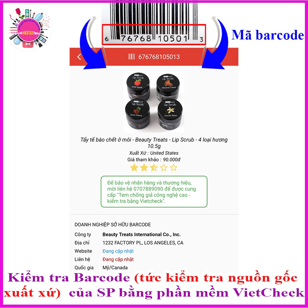 TẨY TẾ BÀO CHẾT MÔI LIP SCRUB | BigBuy360 - bigbuy360.vn