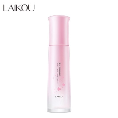 Nước cân bằng da LAIKOU chiết xuất hoa anh đào điều dầu làm sáng da mặt 120ml