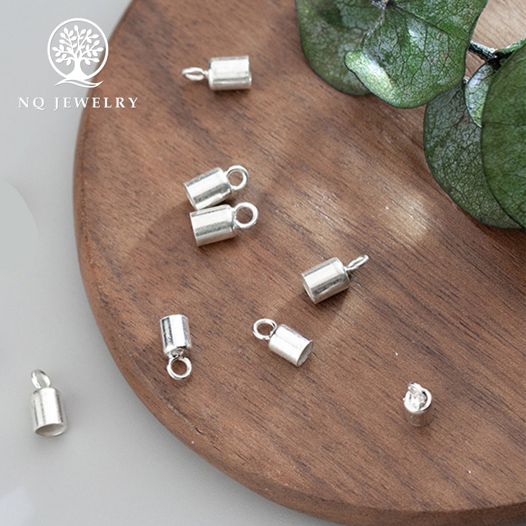 Charm bạc chụp đầu dây - NQ Jewelry