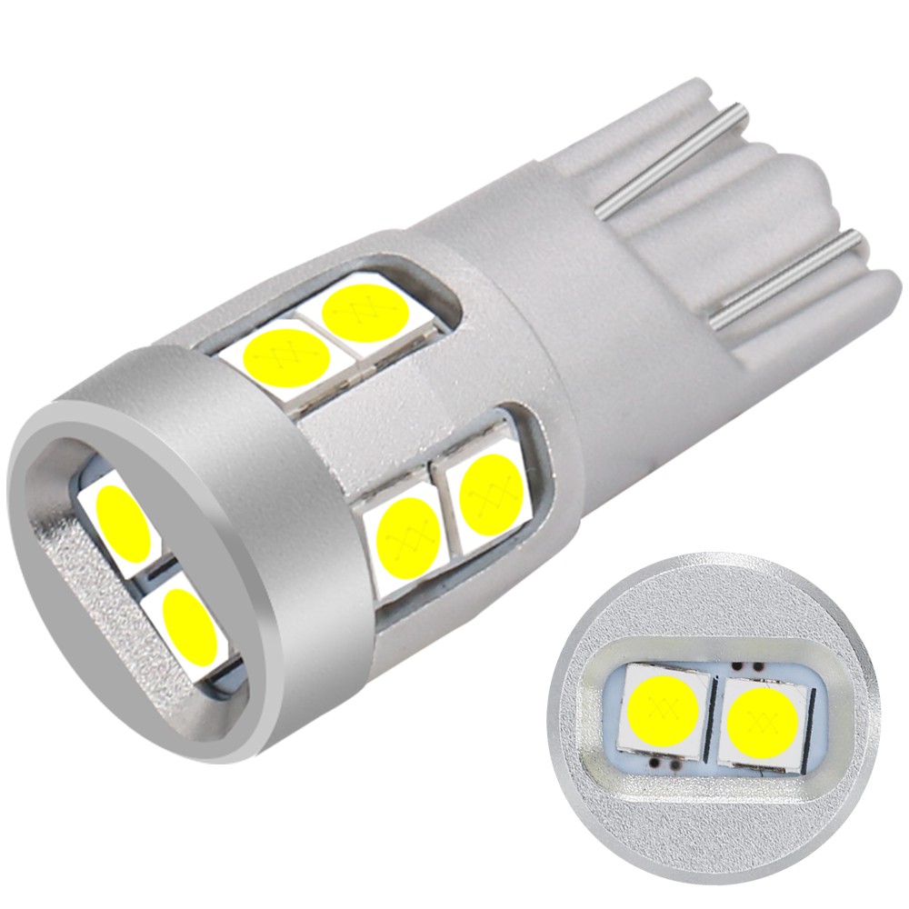 Cực phẩm Led T10 Trắng và vàng nắng 4300k siêu sáng demi và xi nhan nội thất.