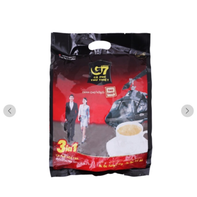 Cà Phê G7 Trung Nguyên Legend Sữa G7 3in1 Bịch 50 Gói