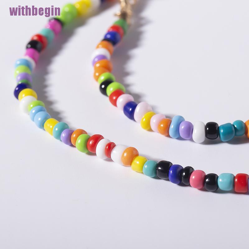 Vòng Cổ Choker Handmade Đính Hạt Ngọc Trai Nhiều Màu Cho Nữ